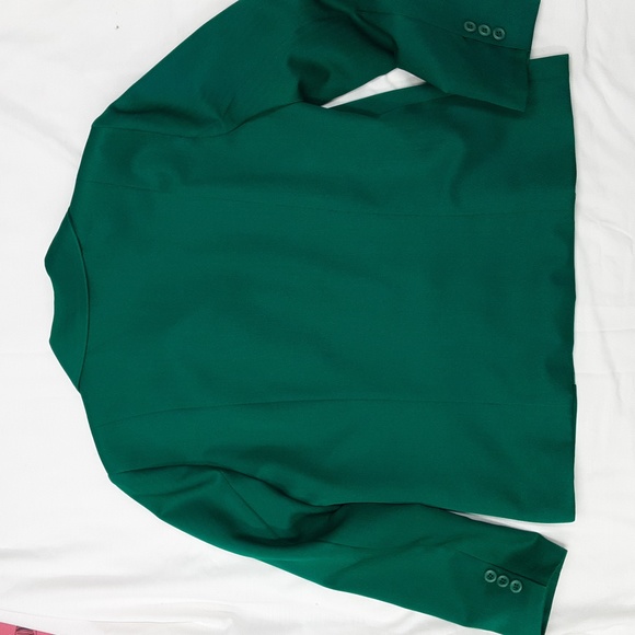 Toni Marie Vintage Woman's Teal Blue Jacket Size 12 Made USA - Picture 5 of 8